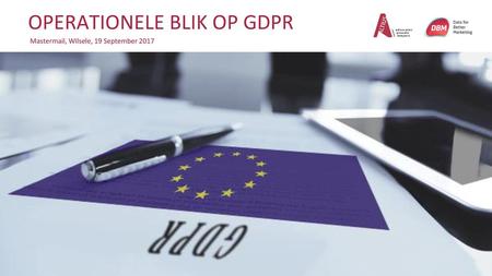 Operationele blik op GDPR