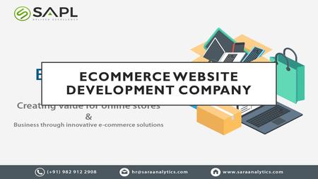 E-commerce Website Development Company - Sara Analytics