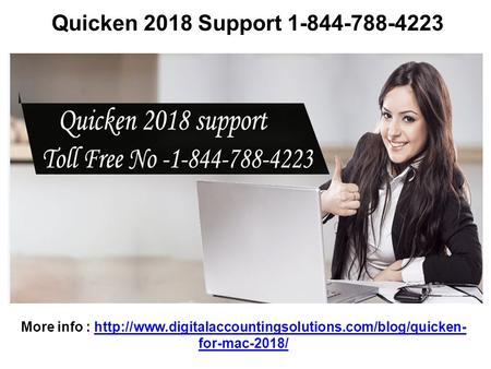 Quicken 2018 Support 