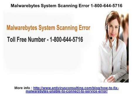 Malwarebytes System Scanning Error 