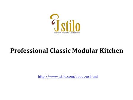 Professional Classic Modular Kitchen