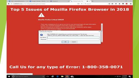 Top 5 Issues of Mozilla Firefox Browser in Problem 1: Firefox Not Responding, Slow  Feb 2018 Firefox is not working properly. It is slow to load,