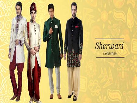 What is Sherwani ? A Sherwani is a long coat that is knee length garment. The bottoms are normally Churidar or Salwar pants. A sherwani is generally worn.