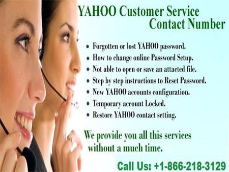 Just Call Now +1-866-218-3129 Yahoo Customer Support Number Canada