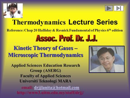 Thermodynamics Lecture Series