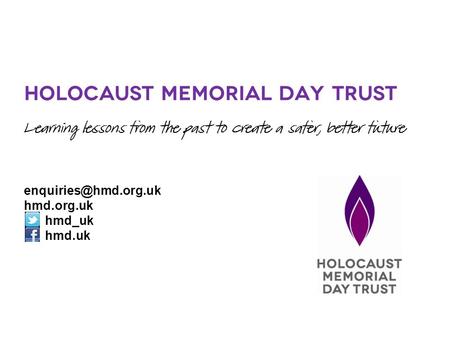 Holocaust Memorial Day Trust