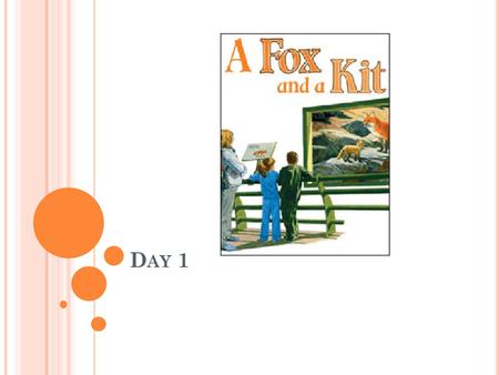 D AY 1 A F OX A ND A K IT U NIT 1 / D AY 1 Mother birds help their babies. They use their beaks to get food. Have you ever seen a nest of birds? What.