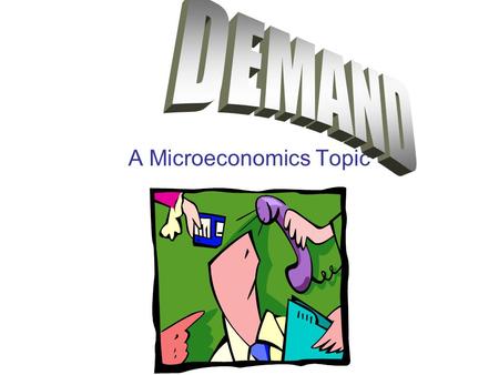 A Microeconomics Topic