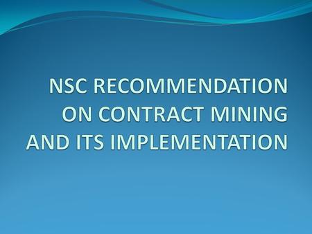 BRIEF ABOUT NSC National Safety Conference was first held in Calcutta on 5 th -6 th August, 1958. Till today ten safety conference s have been held. Its.