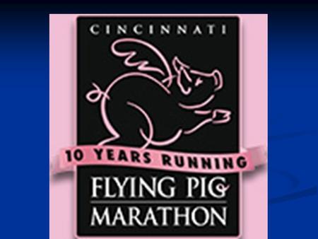 Flying Pig Marathon Injury Prevention and Management Presented by: Sachin Patel and Brian Nash.