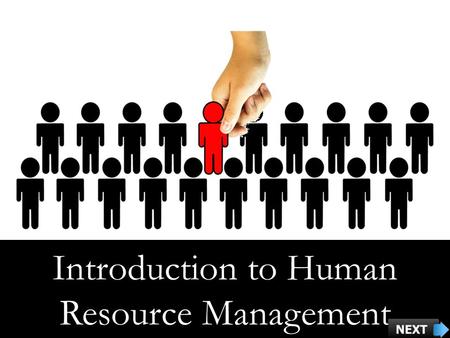 Introduction to Human Resource Management