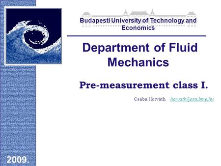 Pre-measurement class I.