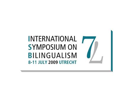 Keynote speakers: Shyamala Chengappa (All India Institute of Speech and Hearing, Mysore, India) Pieter Muysken (Radboud Universiteit, Nijmegen, Netherlands)