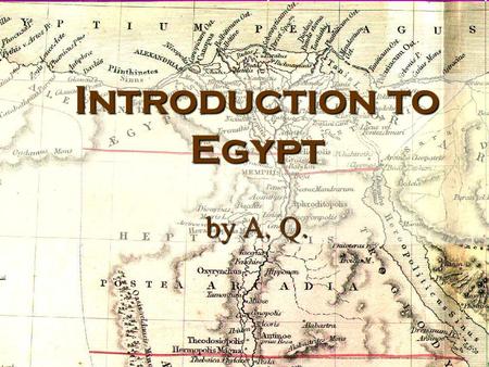 Introduction to Egypt by A. Q.. Landmarks Great Sphinx A mythological creature that came from a legend which means strangler A creature with a pharaoh's.