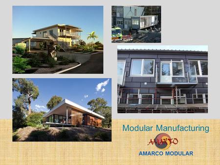 Modular Manufacturing AMARCO MODULAR