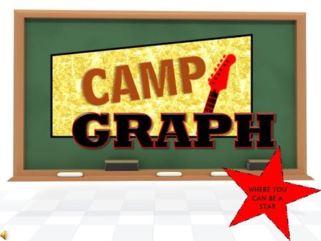 WHERE YOU CAN BE A STAR WHAT IS A GRAPH A diagram that exhibits a relationship, often functional, between two sets of numbers as a set of points having.