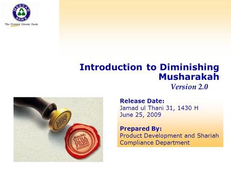 Introduction to Diminishing Musharakah