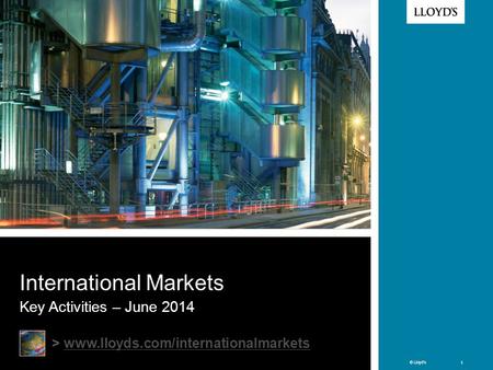 International Markets