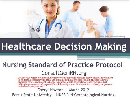 Healthcare Decision Making