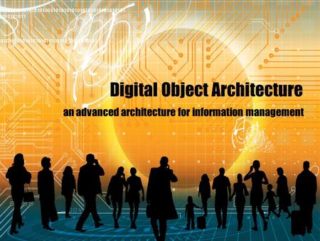 Digital Object Architecture