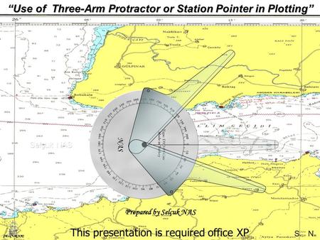 S elçuk N as SELÇUK NAS Type: DYO-91-Güv Made in Turkey NAS Selçuk NAS “Use of Three-Arm Protractor or Station Pointer in Plotting” This presentation is.