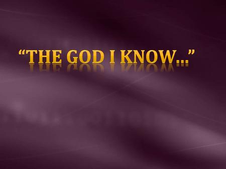 “What right do you have to declare My statutes?” 50:16 You hate instruction and cast off My word, 50:17 You practice sin upon sin, 50:18-20 “You thought.