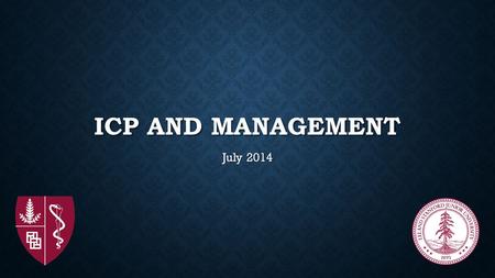 ICP and management July 2014.