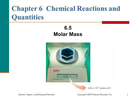 Chapter 6 Chemical Reactions and Quantities