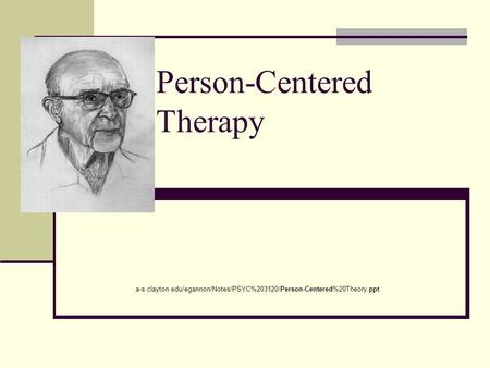 Person-Centered Therapy