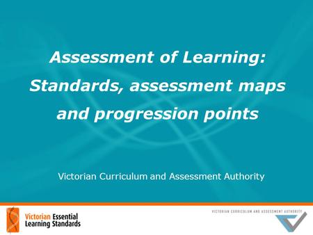 Victorian Curriculum and Assessment Authority