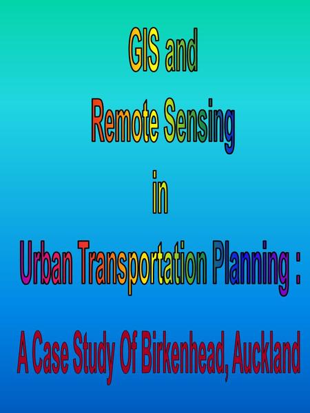 Research Problem andResearch Problem and the Population of the Population of Birkenhead Birkenhead Existing Bus ServicesExisting Bus Services in the Study.