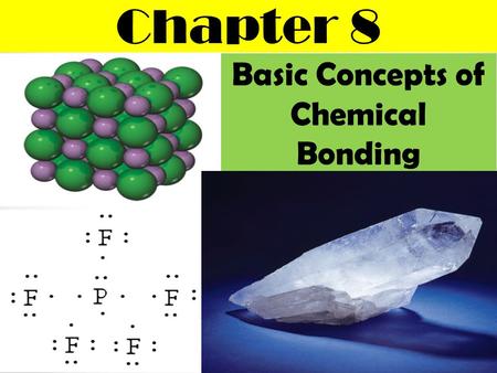 Basic Concepts of Chemical Bonding