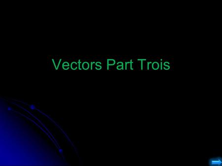 Vectors Part Trois.