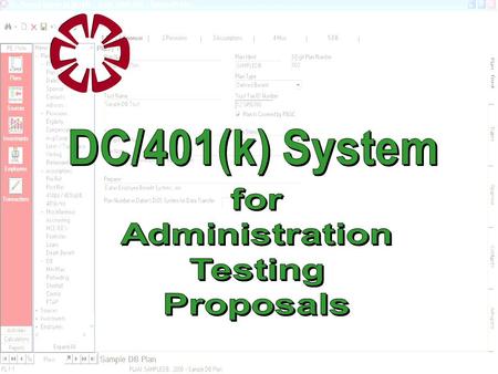 EMPLOYEE BENEFIT SYSTEMS, INC. Please watch this demo once through. Then you may click on any heading to jump to that chapter: 7: System Layout and Navigation.