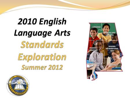 Outcomes 1. To explore the vertical alignment of the grade-level standards 2. To learn a process that can be used to further explore the standards 2.