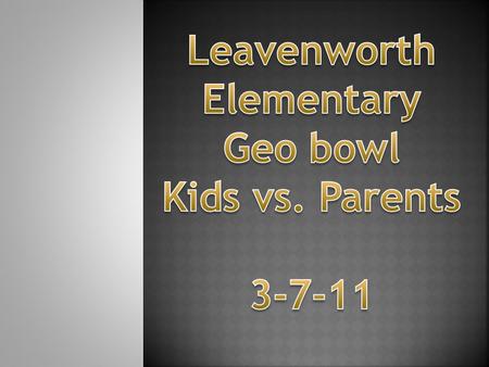  Questions will be asked to each grade level one at a time with each grade level rotating per question.  1 minute maximum per question  Kids = Write.