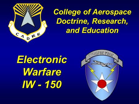 College of Aerospace Doctrine, Research, and Education