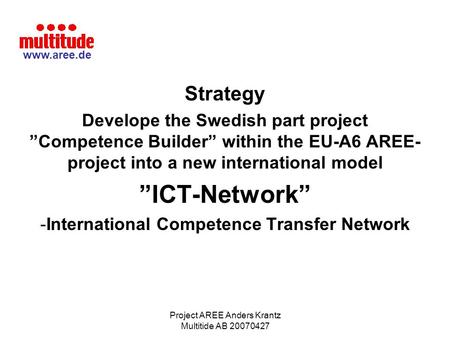 International Competence Transfer Network