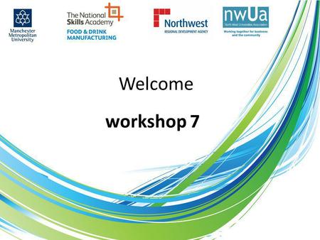 Welcome workshop 7. SMEs don’t have time to be involved in curriculum development; true or false?