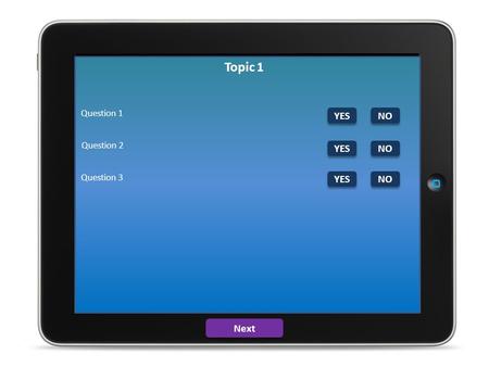 NO YES Question 3 Question 2 Question 1 Topic 1 Next Topic 1.