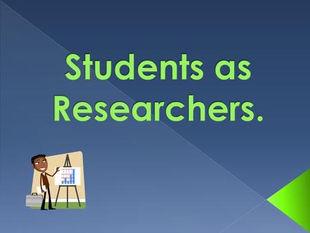 Employed by Hallam Assigned 100 hours to complete a research project Working with staff and academics Designing/ implementing a project Analysing the.