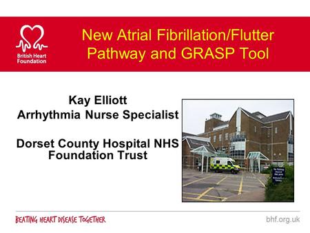 New Atrial Fibrillation/Flutter Pathway and GRASP Tool