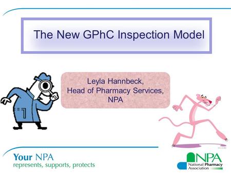 The New GPhC Inspection Model