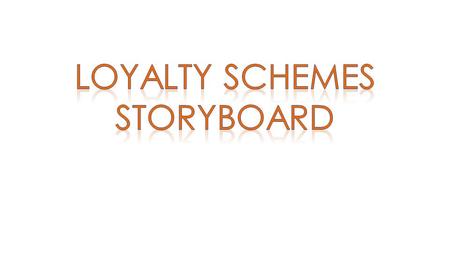 R R R R R? ` Many loyalty scheme partners Loyalty schemes not adding value Loyalty card schemes Customer profiles Digital promo content The Context Customers.