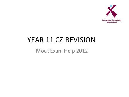 YEAR 11 CZ REVISION Mock Exam Help 2012. 1. What is an employment tribunal?