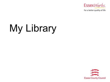 My Library. 2 The need to involve young people in the services that affect them Large county – 73 libraries, 11 mobiles Reaching young people Focus groups.