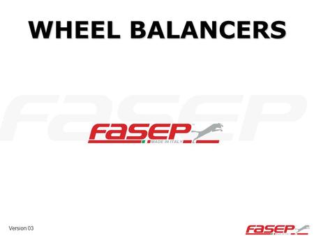 WHEEL BALANCERS Version 03.