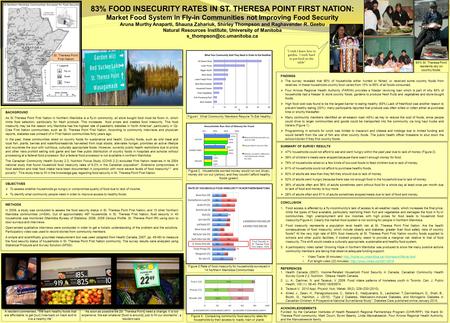 OBJECTIVES  To assess whether households go hungry or compromise quality of food due to lack of income.  To identify what community people need in order.