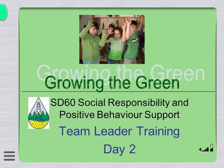 SD60 Social Responsibility and Positive Behaviour Support Team Leader Training Day 2.