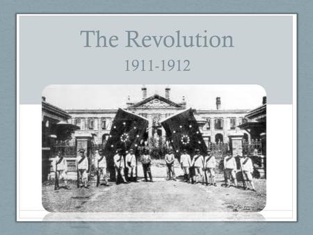 1911-1912 The Revolution Groups Different revolutionary groups sprouted in Southern China and foreign overseas. They were unified as Tongmenhui in Tokyo,